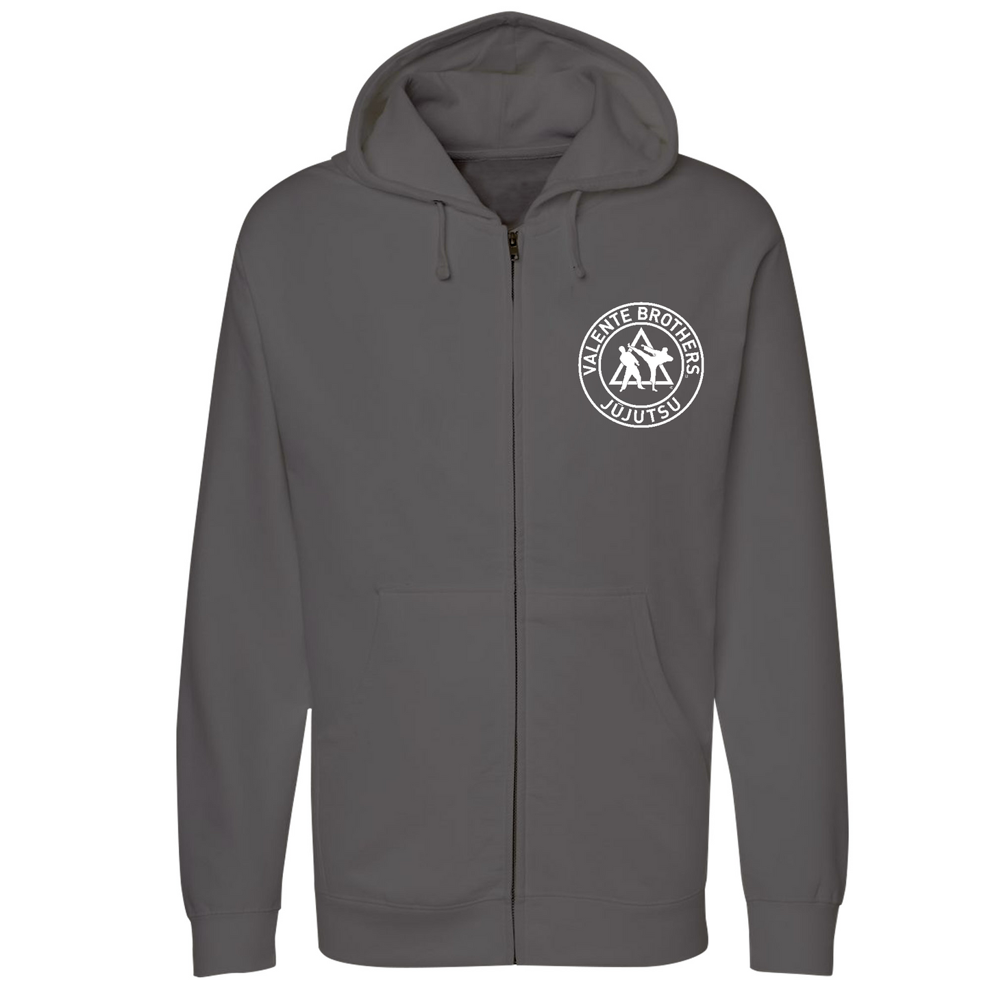 Unisex Small Charcoal Style_Zip_Hoodie