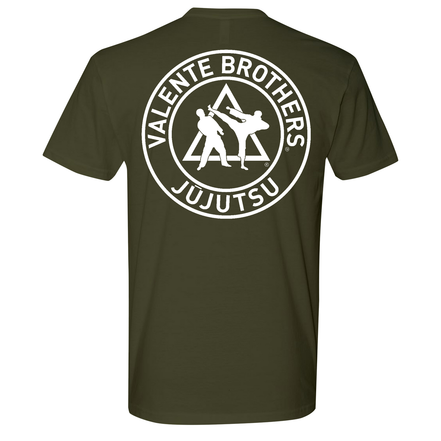Mens Medium Military Green Style_T-Shirt