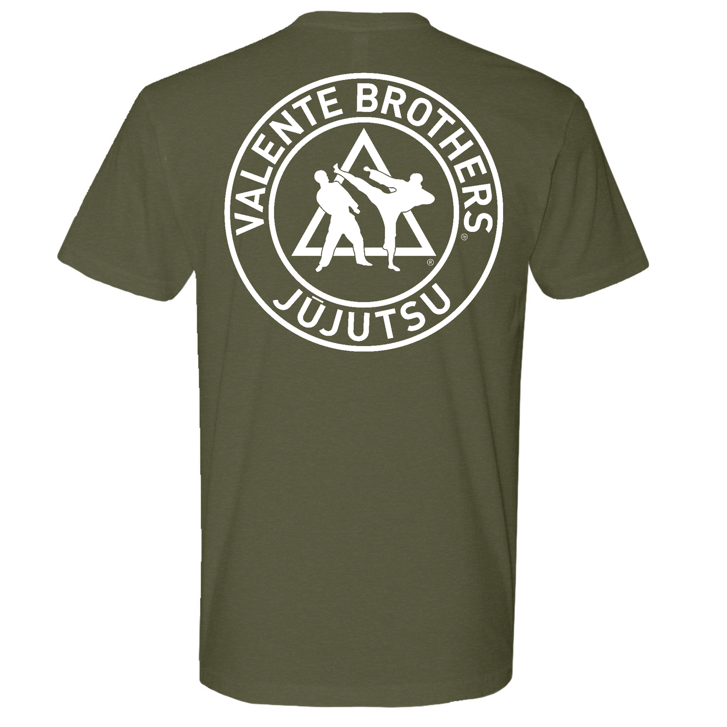 Mens Medium Military Green Style_T-Shirt